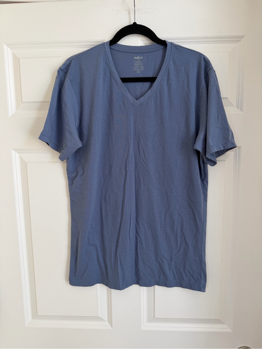 Naked Men’s Vneck Tshirt Large